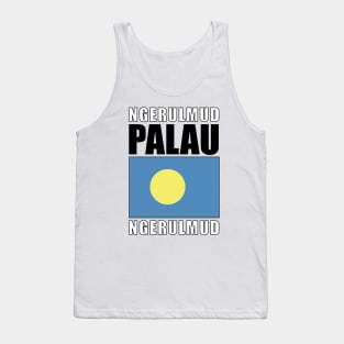 Flag of Palau Tank Top